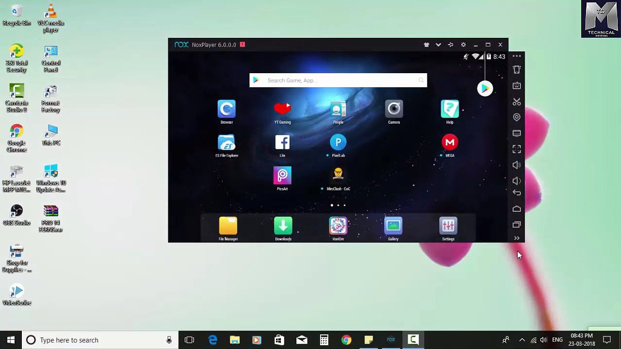 Import Export Files from Nox App Player