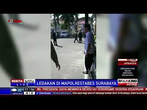 Polisi Imbau Warga Tinggalkan Rumah Pasca-Ledakan Mapolrestabes Surabaya