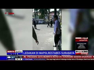 Polisi Imbau Warga Tinggalkan Rumah Pasca-Ledakan Mapolrestabes Surabaya