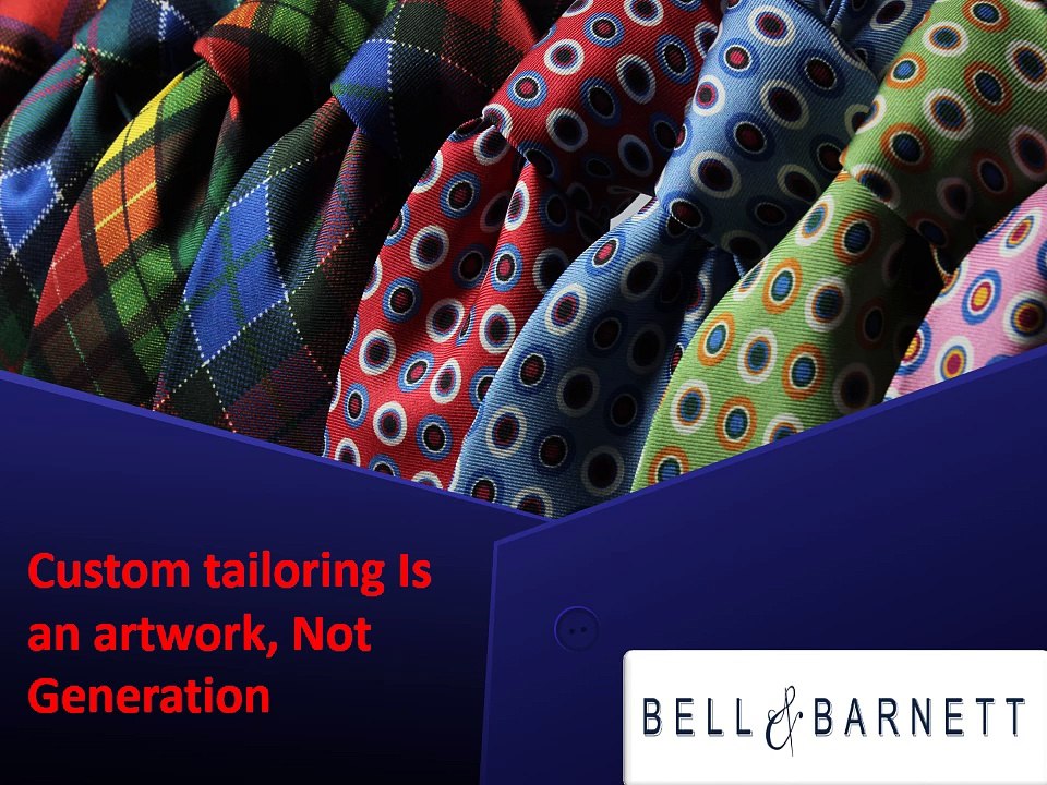 Custom tailoring Is an artwork, Not Generation