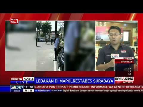 4 Terduga Teroris Ledakan Bom Mapolresta Surabaya Tewas