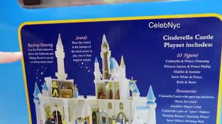 HUGE Disney Cinderella Castle Magic Kingdom Miniature Disneyland Walt Disney Fairytale Figures