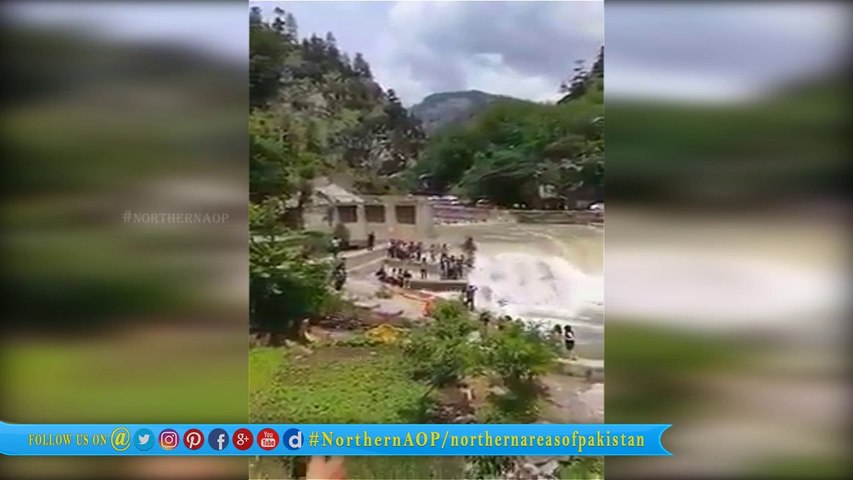 Kundal Shahi Bridge collapsed Incident Live Footage Neelum Valley