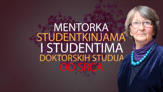 Mentorka studentkinjama i studentima od srca