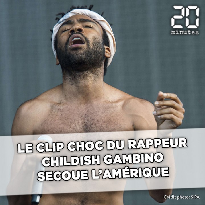 La vidéo choc du rappeur Childish Gambino atteint 100 millions de vues en 7 jours