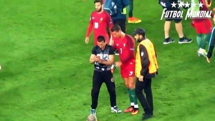 Cristiano Ronaldo vs Lionel Messi - Momentos Hermosos #RESPECT