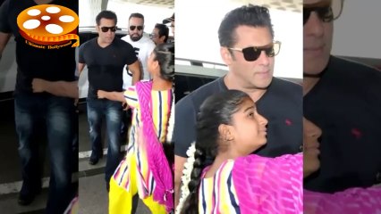 सलमान के साथ सेल्फी के लिए छोटी लड़की ने तोड़ी सुरक्षा !