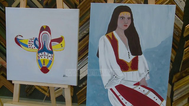 Pikturë me gota, teknika e rrallë e dizejnimit - Top Channel Albania - News - Lajme