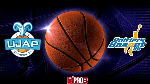 Match Pro B UJAP Quimper 29 vs Poitiers Basket 86