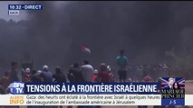 Gaza: des heurts à la frontière israélienne avant l'ouverture de l'ambassade américaine à Jérusalem