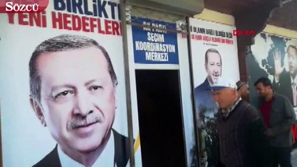 Beypazarı'ndaki AKP seçim merkezine silahlı saldırı