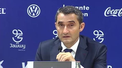 Ernesto Valverde analiza la derrota del Barcelona ante el Levante