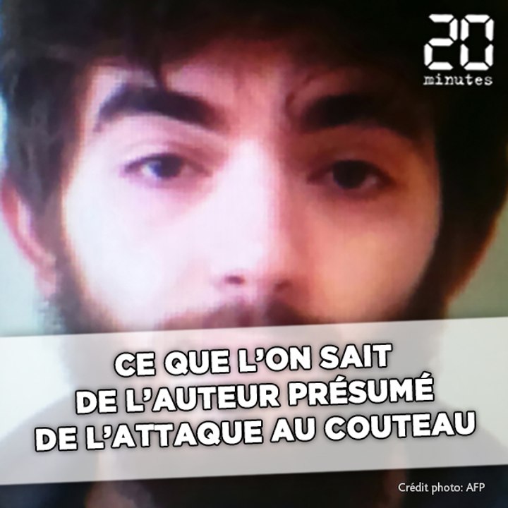 Ce que l'on sait de l'auteur présumé de l'attaque au couteau à Paris