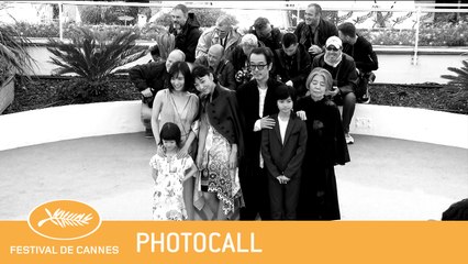 MANBIKI KAZOKU - CANNES 2018 - PHOTOCALL - EV