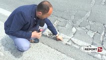 Degradimi i rrugës Tiranë-Durrës, eksperti: Të mbyllet urgjent, do sjellë viktima