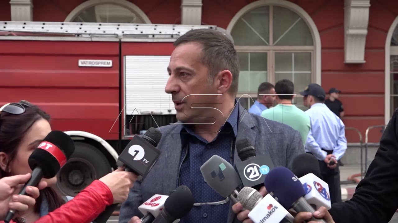 Нема повредени во пожарот во Министерството за правда