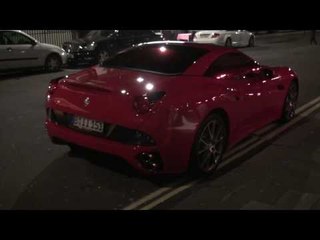 Ferrari California Walkaround on Curzon Street, Mayfair, London