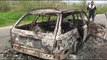 Ora News - Gjendet makinë e djegur në Fushë- Krujë, dyshohet se u përdor në vrasjen e Marios