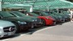 Supercar Car Park in Monaco - Veyron, 458 x2, SLS x2, R8 Spyder, California x2, F430 and more!