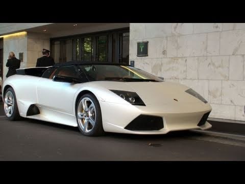Rare Balloon White Lamborghini Murcielago LP640 Roadster (Orange Interior) - Walkaround