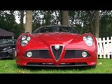 Alfa Romeo 8C Spyder - Walkaround and Acceleration