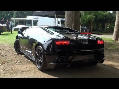 TWO Lamborghini Gallardo LP570-4 Superleggera - Walkarounds; Green and Black