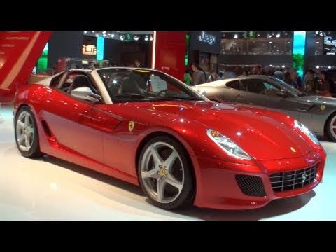 Ferrari SA Aperta (599 Roadster) - Paris Mondial de l'Automobile 2010