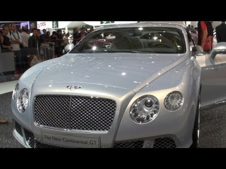 Bentley Continental GT 2011 - Paris Mondial de l'Automobile 2010