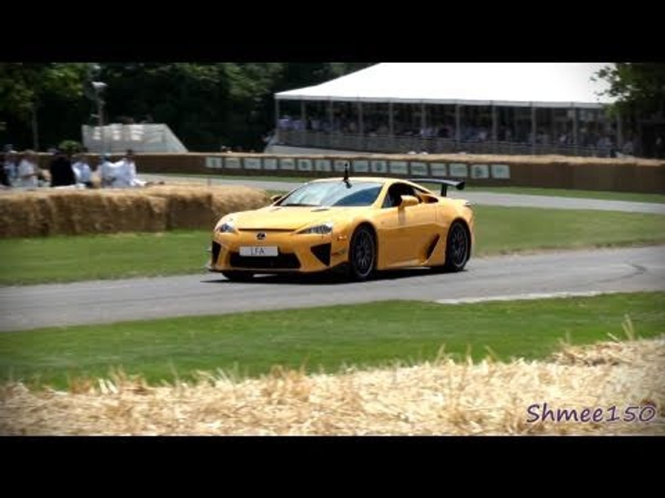 Lexus LFA Nurburgring Edition - DRIFT, Startups, Flat Out and LFA Race Car!