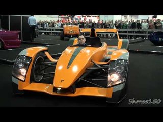 Caparo T1 - Startups, HUGE REVS at MPH Live 2010