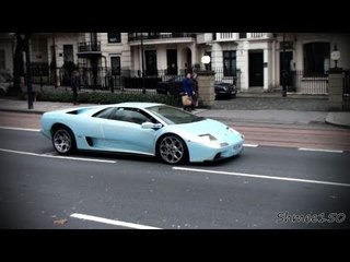 Lamborghini Diablo 6.0 VT - Accelerations on Park Lane, London