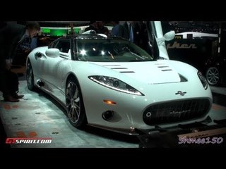 Spyker C8 Aileron - Geneva 2011 with GTspirit.com