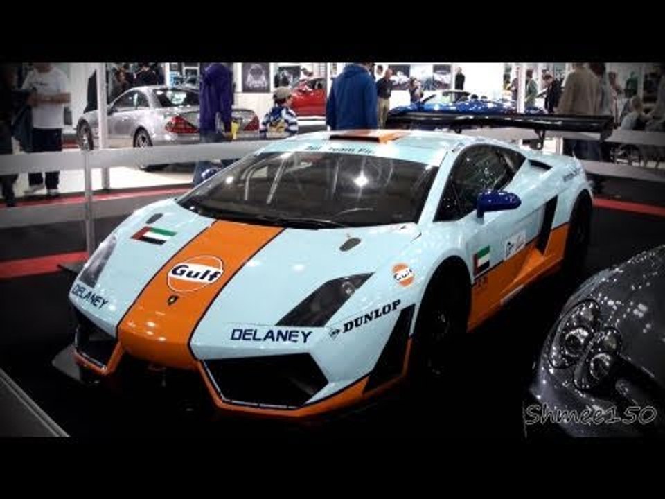 Gulf Team Lamborghini Gallardo LP560-4 GT2 Reiter Engineering - Walkaround at MPH Live 2010