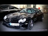 Gemballa McLaren Mercedes SLR 722 Roadster - Driving and Walkaround