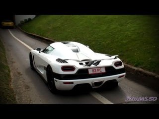 Koenigsegg Agera - Shots, Driving and Engine Sounds - FIRST Customer Car