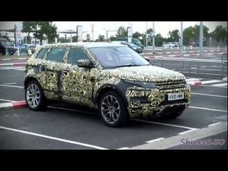 Range Rover Evoque with Roll Cage - Fresh from Nurburgring Testing