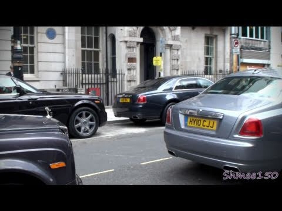 Lots of Rolls Royces! Ghost, Phantom, Drophead