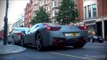 Matte Grey Ferrari 458 Italia with Red Highlights - Overview and Combo with White 458!