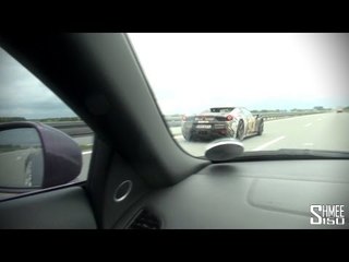 House Cartu Flybys - F12 Berlinetta and Novitec 458 Spider