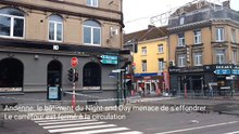 Andenne: le bâtiment du Night and Day menace de s'effondrer