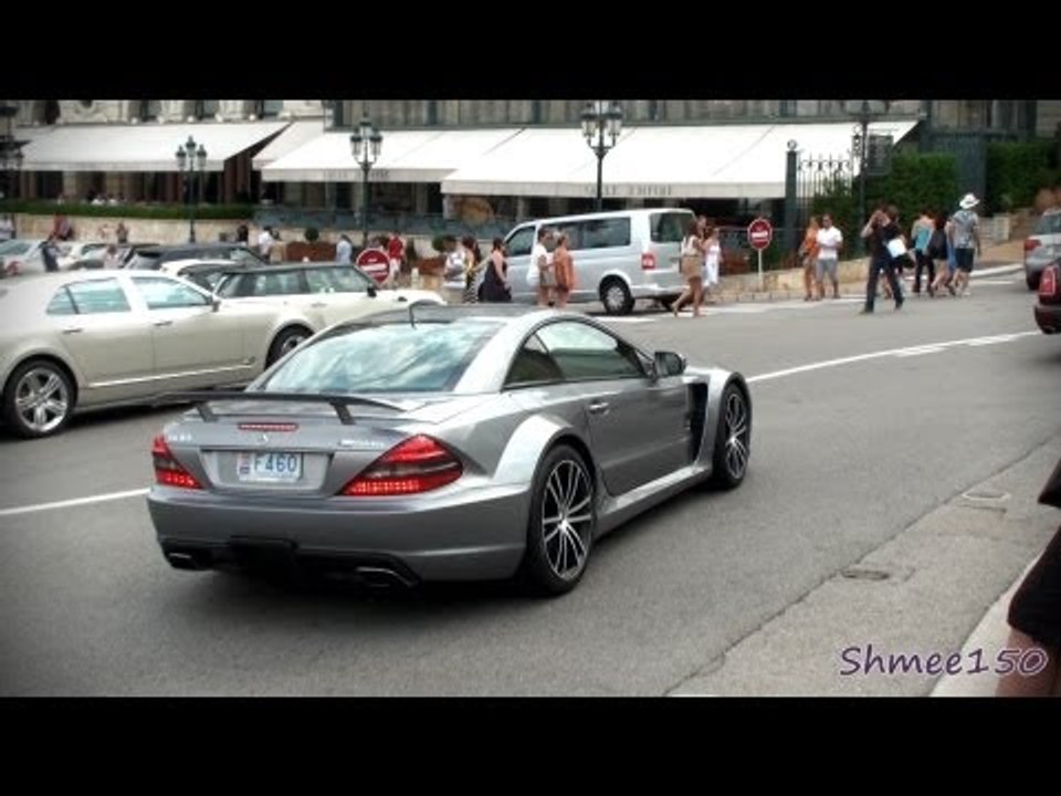 Mercedes SL65 Black Series - Driving in Monaco
