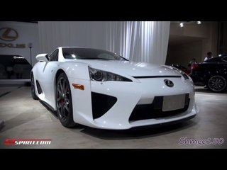 Lexus LFA - Dubai Motorshow 2011 with GTspirit.com