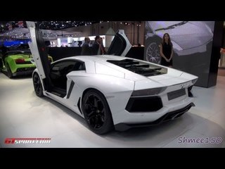 Lamborghini Aventador LP700-4 - Dubai Motorshow 2011 with GTspirit.com