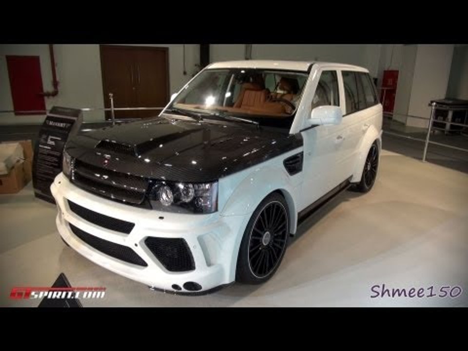 Mansory Range Rover Sport - Dubai Motorshow 2011 with GTspirit.com