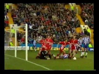 Sheffield Wednesday - Liverpool 04-12-1993 Premier League