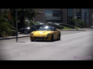 Ferrari 599 GTO - Downshifts, Startup, Revs