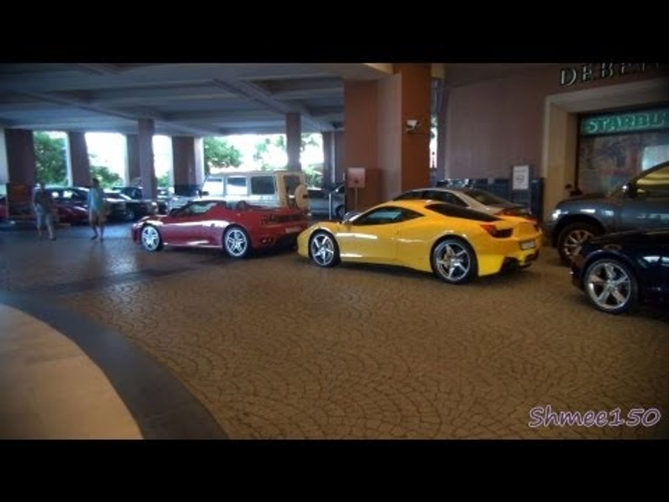 Dubai Combo: Ferrari FF, 458, F430, 612, V8 Vantage, Audi R8 x2