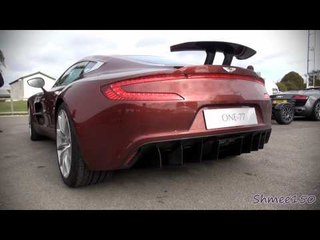 Aston Martin One-77 - Car #09 Startup and Driving