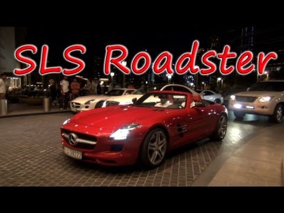 Mercedes SLS AMG Roadster - Spotted in Dubai