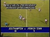Southampton - Ipswich Town 08-12-1993 Premier League